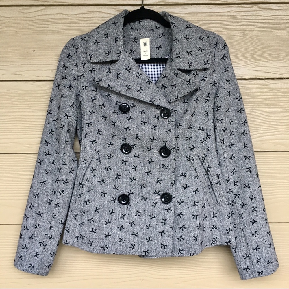 NWOT | Needle & Thread Double Breasted Peacoat